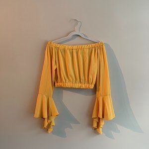 🚨CLEARANCE! GYPSY SPANISH YELLOW TOP